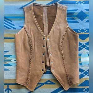 Handmade Leather Vest